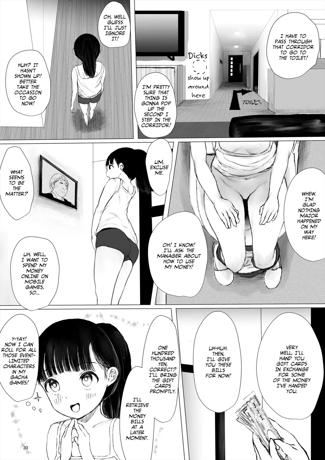 [Metacora] JC Chinpo-beya Ikkagetsu Seikatsu Challenge! (Zenpen+Kouhen) | One-Month Lifestyle Challenge: Rooming in an Apartment Filled With Dicks! Part 1+2 Fhentai - Page 30
