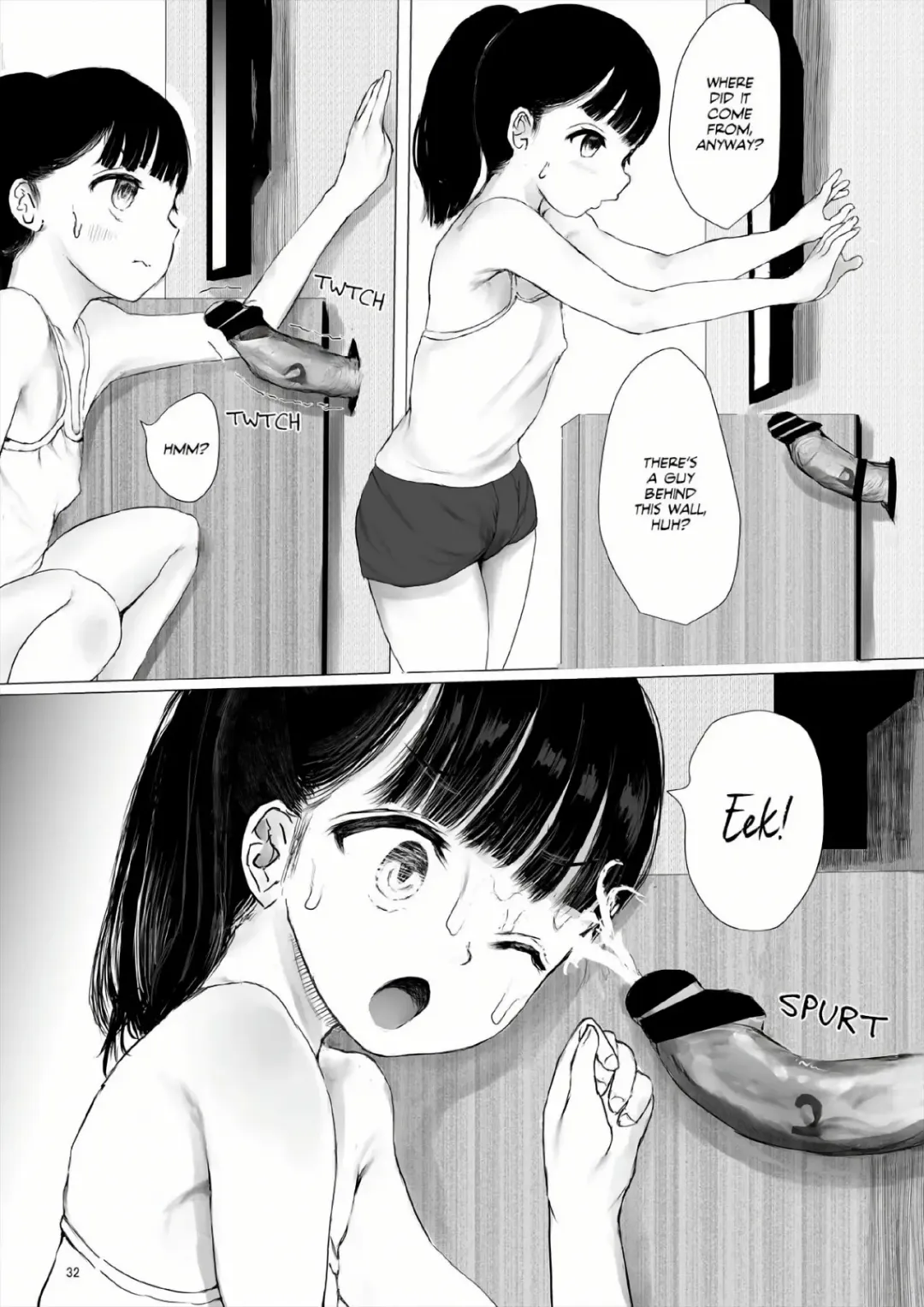 [Metacora] JC Chinpo-beya Ikkagetsu Seikatsu Challenge! (Zenpen+Kouhen) | One-Month Lifestyle Challenge: Rooming in an Apartment Filled With Dicks! Part 1+2 Fhentai - Page 32
