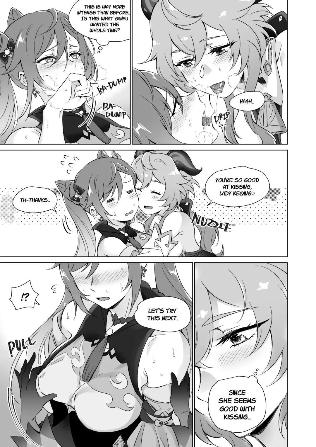 [Negom] Ecchi desu yo Keqing-san! | You're So Lewd, Lady Keqing! Fhentai - Page 10