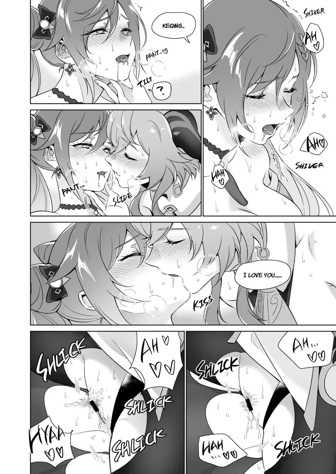 [Negom] Ecchi desu yo Keqing-san! | You're So Lewd, Lady Keqing! Fhentai - Page 31
