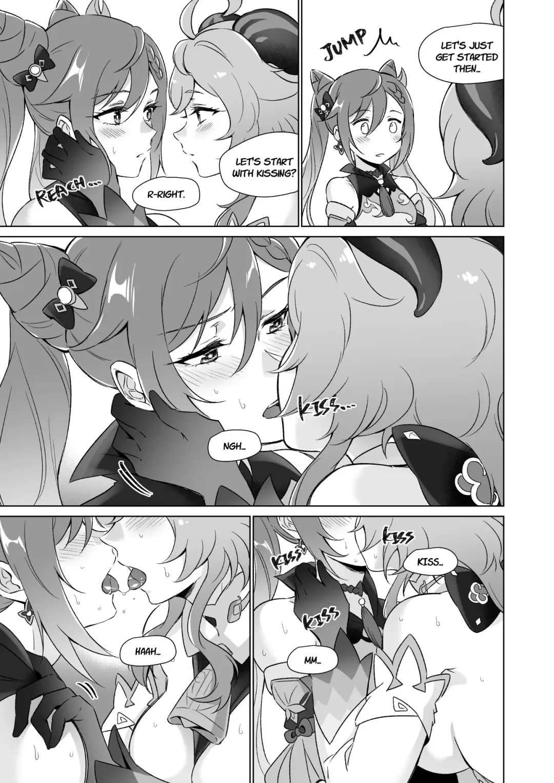 [Negom] Ecchi desu yo Keqing-san! | You're So Lewd, Lady Keqing! Fhentai - Page 8