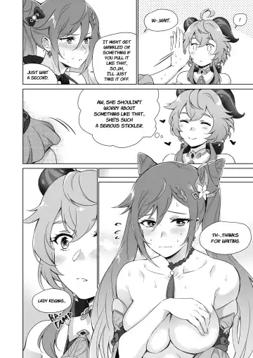 [Negom] Ecchi desu yo Keqing-san! | You're So Lewd, Lady Keqing! Fhentai - Page 11