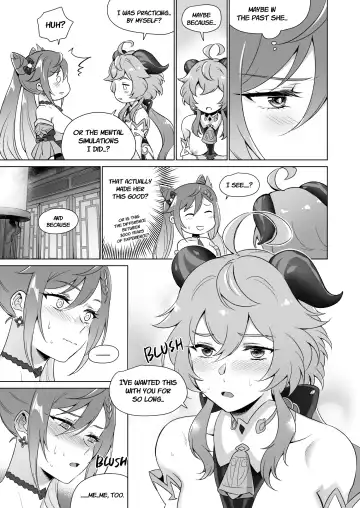 [Negom] Ecchi desu yo Keqing-san! | You're So Lewd, Lady Keqing! Fhentai - Page 36