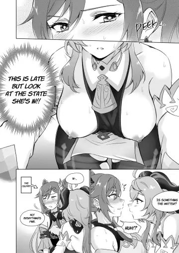 [Negom] Ecchi desu yo Keqing-san! | You're So Lewd, Lady Keqing! Fhentai - Page 7