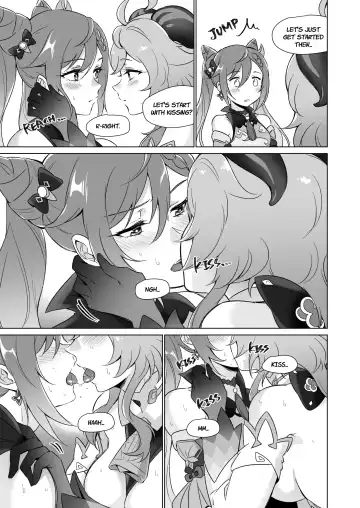 [Negom] Ecchi desu yo Keqing-san! | You're So Lewd, Lady Keqing! Fhentai - Page 8