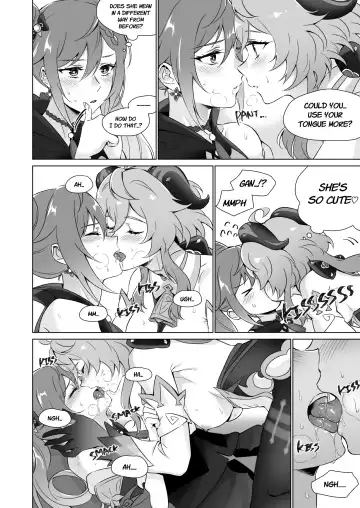 [Negom] Ecchi desu yo Keqing-san! | You're So Lewd, Lady Keqing! Fhentai - Page 9