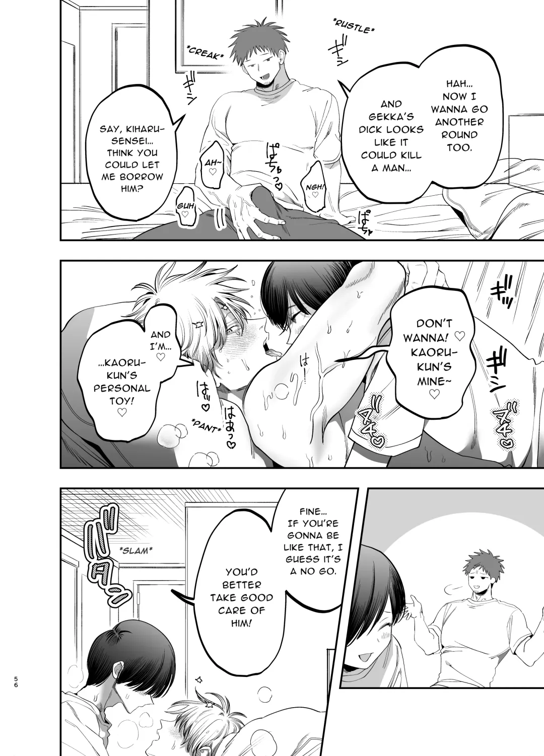 [Kanipan Mushamusha] Kyokon Sugiru Oshiego ni Choukyou Sarete Ketsuman Dorei ni Narimashita ~Dokidoki Rinkai Gakkou Hen~ | Sexually Trained By My Excessively Big Dicked Student ~Thrilling Seaside School Trip~ Fhentai - Page 55