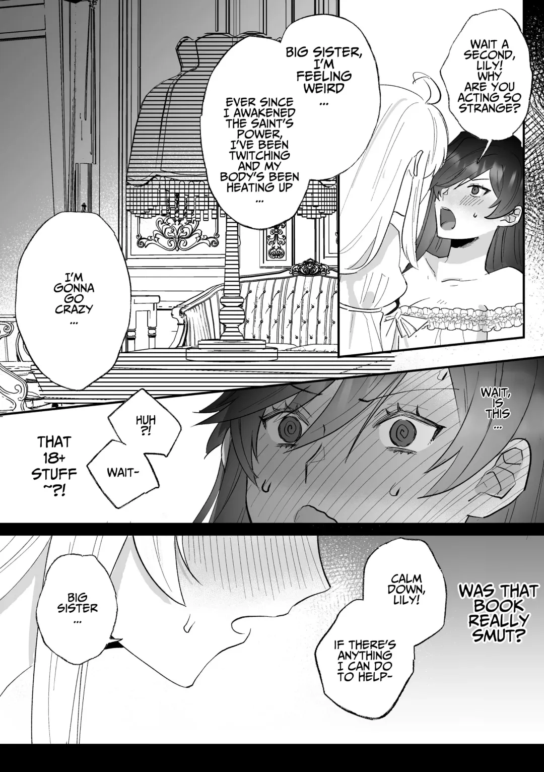 [Daizu] Danzai Route o Kaihi Shiyou to Shita Akuyaku Reijou wa Futanari Seijo no Imouto ni Dekiai Saremashita Fhentai - Page 17