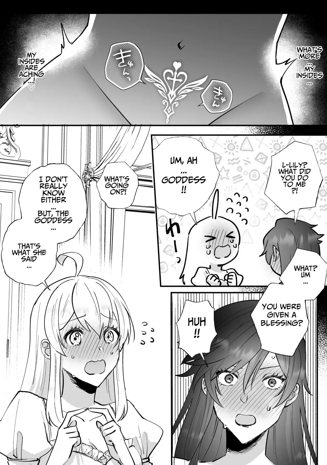 [Daizu] Danzai Route o Kaihi Shiyou to Shita Akuyaku Reijou wa Futanari Seijo no Imouto ni Dekiai Saremashita Fhentai - Page 34