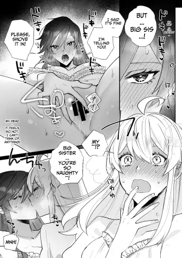 [Daizu] Danzai Route o Kaihi Shiyou to Shita Akuyaku Reijou wa Futanari Seijo no Imouto ni Dekiai Saremashita Fhentai - Page 36