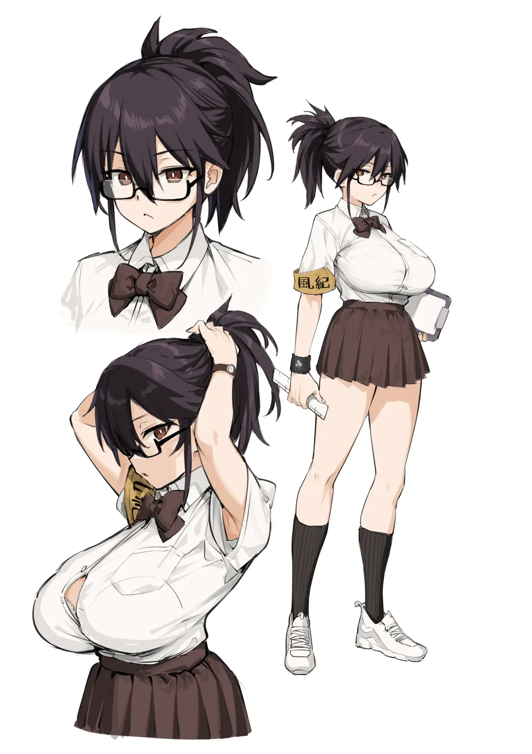 [Try] Atarashii Fuuki Iinchou wa Mune ga Ookii to Iu Uwasa ga Aru (decensored) Fhentai - Page 6