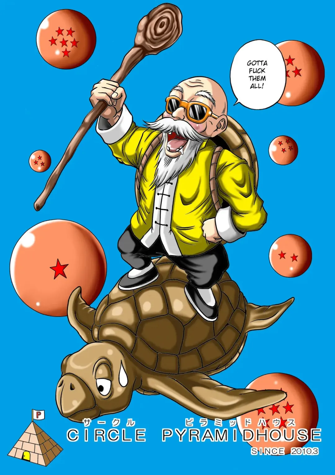 [Muscleman] Kame Sennin no Yabou III | Kame-Sennin's Ambition 3 Fhentai - Page 36