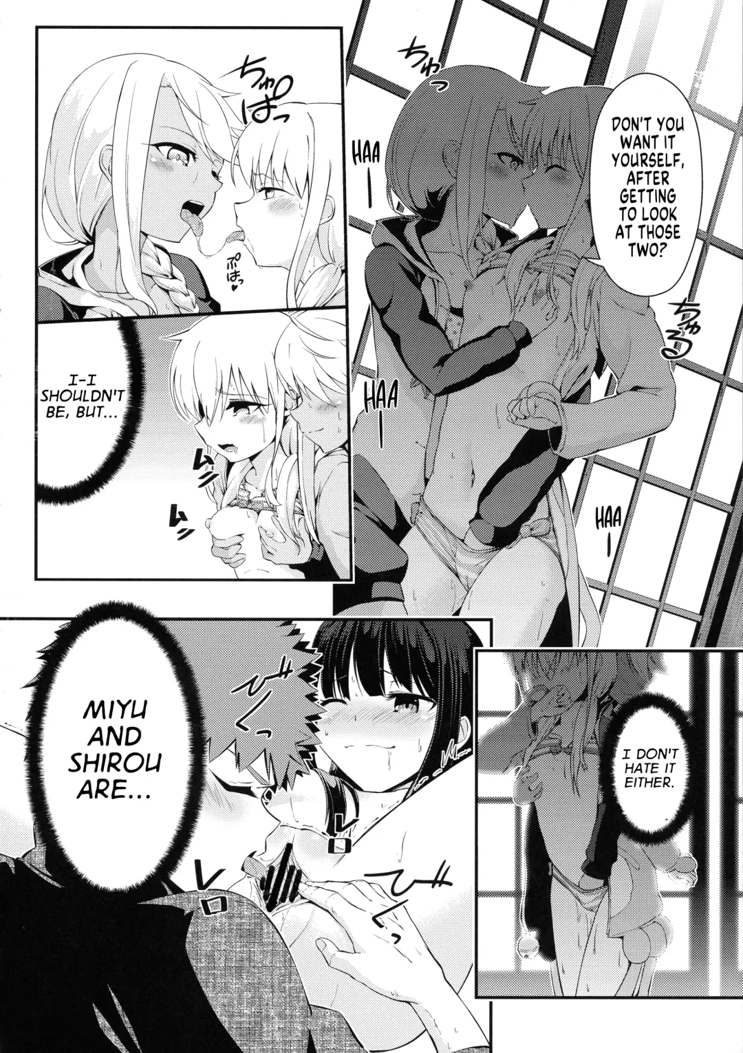 [Ayukan.] Heikou Sekai to, Onaji Shirou | A Different World and a Familiar Face Fhentai - Page 6