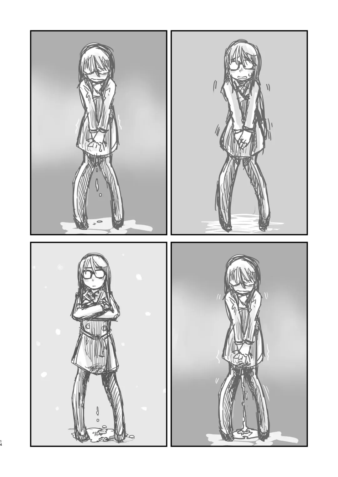 [Arai Satoshi] 31-sai Jimi Megane OL ga Morasu dake no Hanashi 2 Fhentai - Page 14