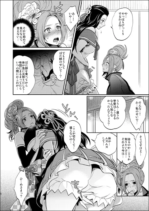 [Mothica] Fuyu Komi Shinkan: Hayakawadono × Kaihime Moto Sanpuru Fhentai - Page 4