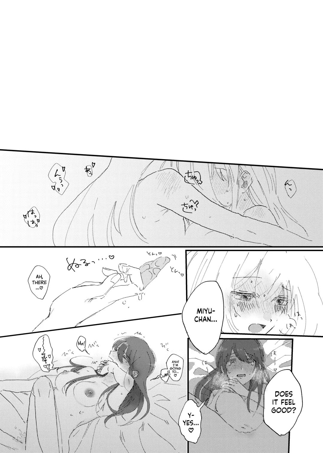 [Hirekatsu] Shime wa Bed de. | Blossomed in Bed Fhentai - Page 14