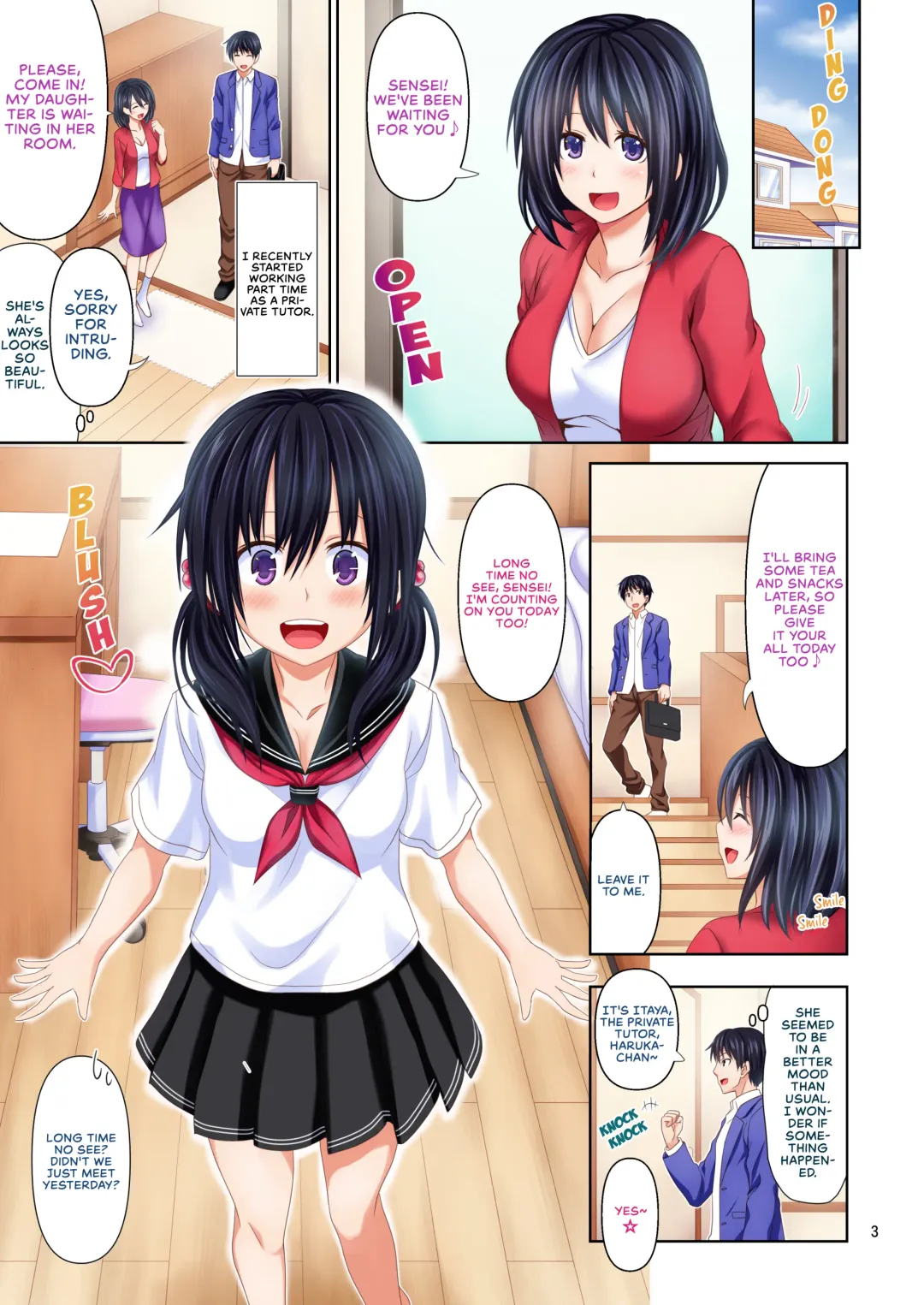 [Makinosaka Shinichi] Katekyo de Try | Try With Tutor Fhentai - Page 3