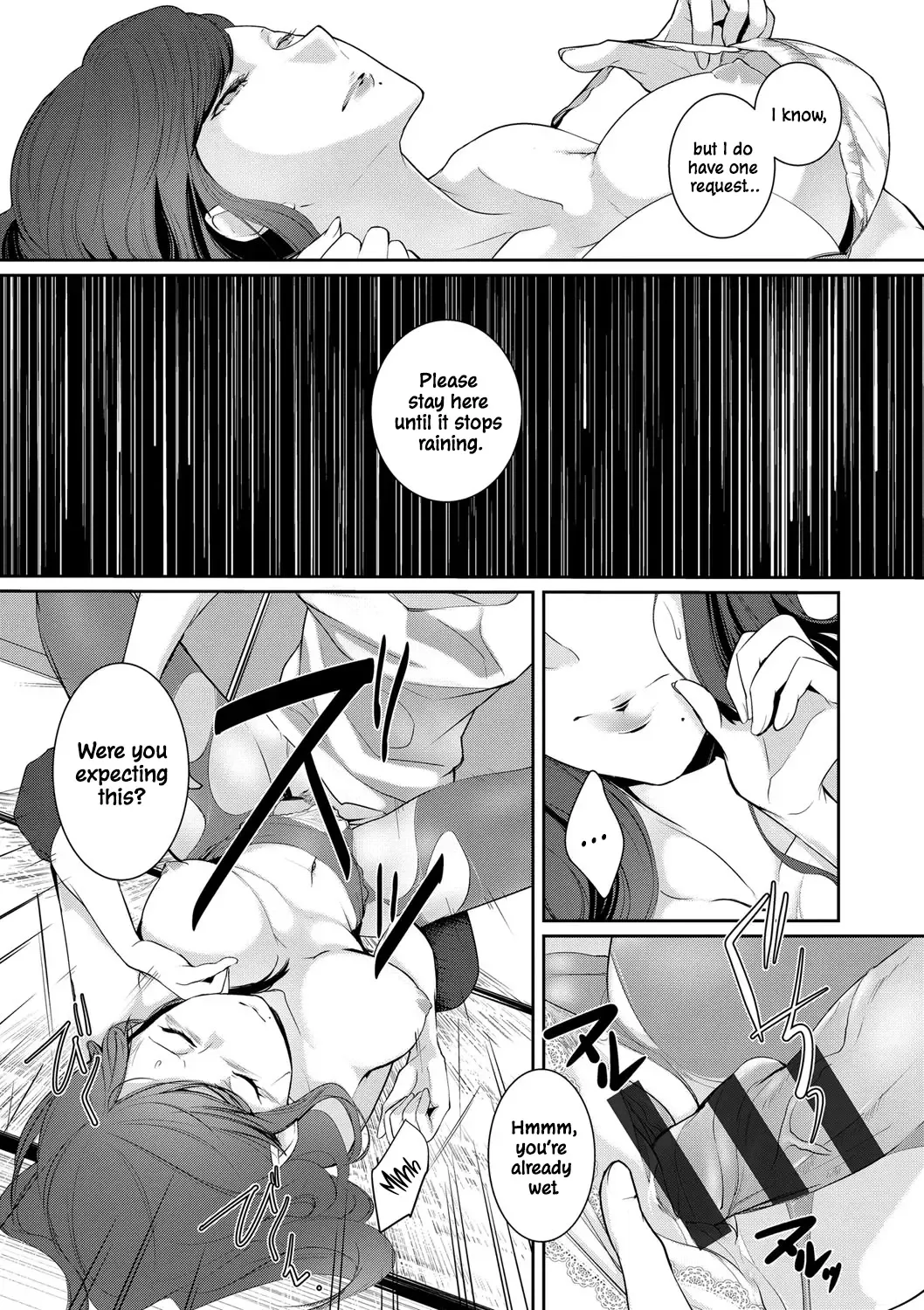 [Hirasaka Fuyu] Ame no Yoru no Hitosarai | A Glimpse of a Rainy Night Fhentai - Page 6