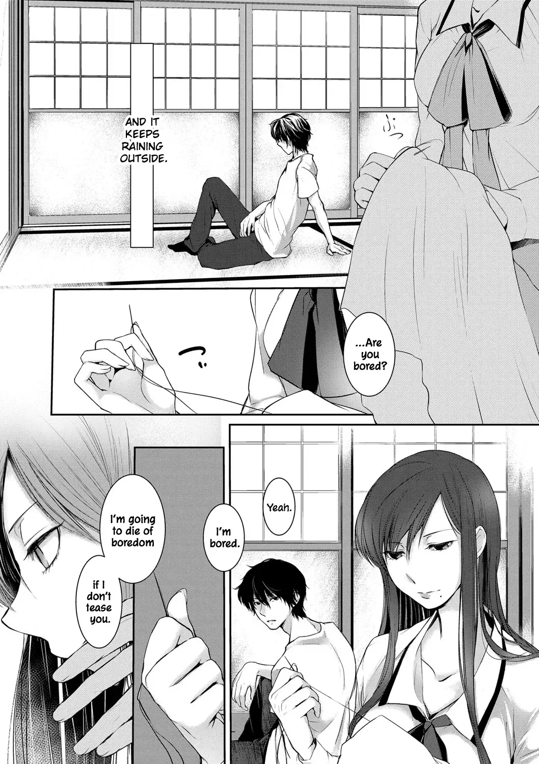 [Hirasaka Fuyu] Ame no Yoru no Hitosarai | A Glimpse of a Rainy Night Fhentai - Page 9