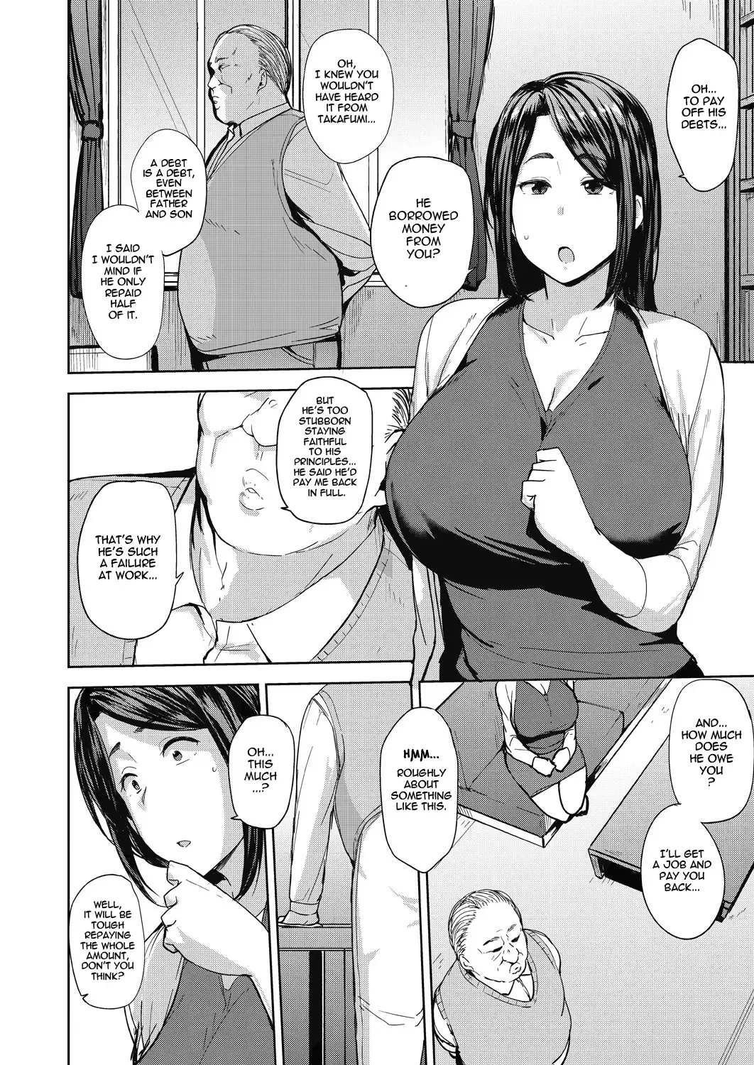 [Nanao Yukiji] Otto no Tame ni Dakaremasu | Embraced for her Husband's Sake 1-2 Fhentai - Page 6