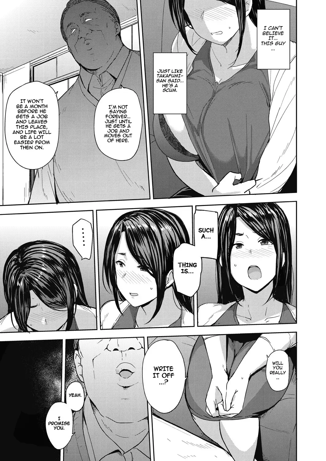 [Nanao Yukiji] Otto no Tame ni Dakaremasu | Embraced for her Husband's Sake 1-2 Fhentai - Page 9