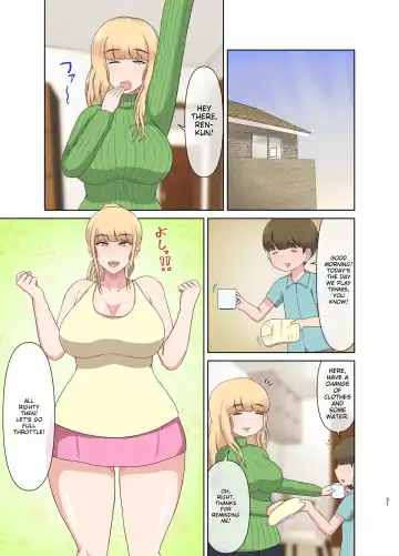[Saitou Renji] Kinpatsu Oba-san no Suiminkan | Blonde Aunt's Sleep Rape Fhentai - Page 30