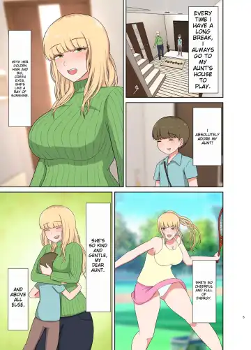 [Saitou Renji] Kinpatsu Oba-san no Suiminkan | Blonde Aunt's Sleep Rape Fhentai - Page 4