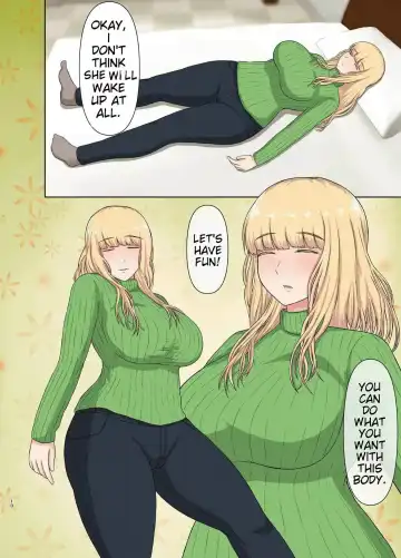 [Saitou Renji] Kinpatsu Oba-san no Suiminkan | Blonde Aunt's Sleep Rape Fhentai - Page 9