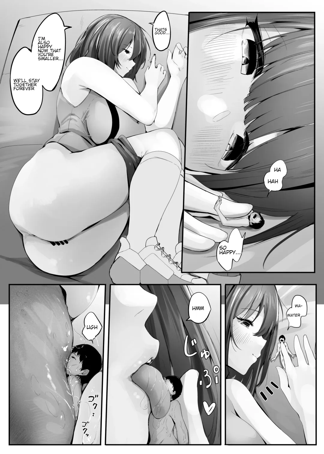 [Marushamo] Chiisaku sareta Natsuyasumi | Shrunken Summer Vacation Part 3 Fhentai - Page 4