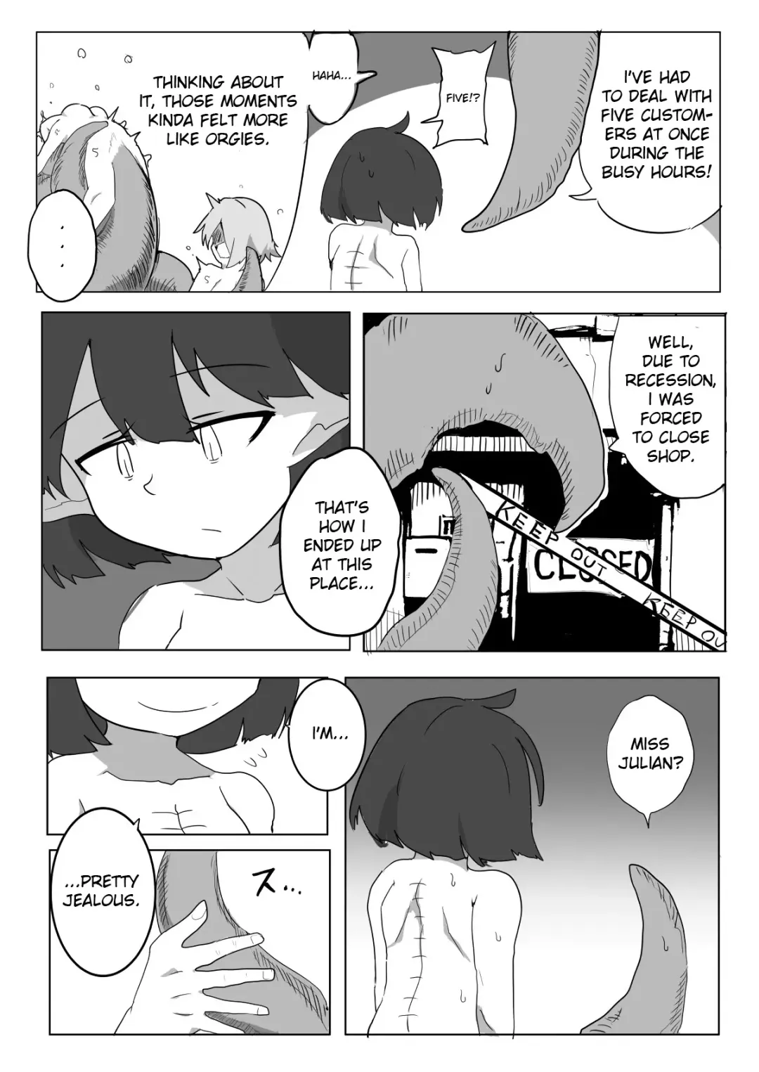 Watashi to Shokushu no 1-nichi Sensou Fhentai - Page 44