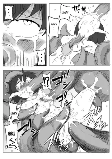 Watashi to Shokushu no 1-nichi Sensou Fhentai - Page 36