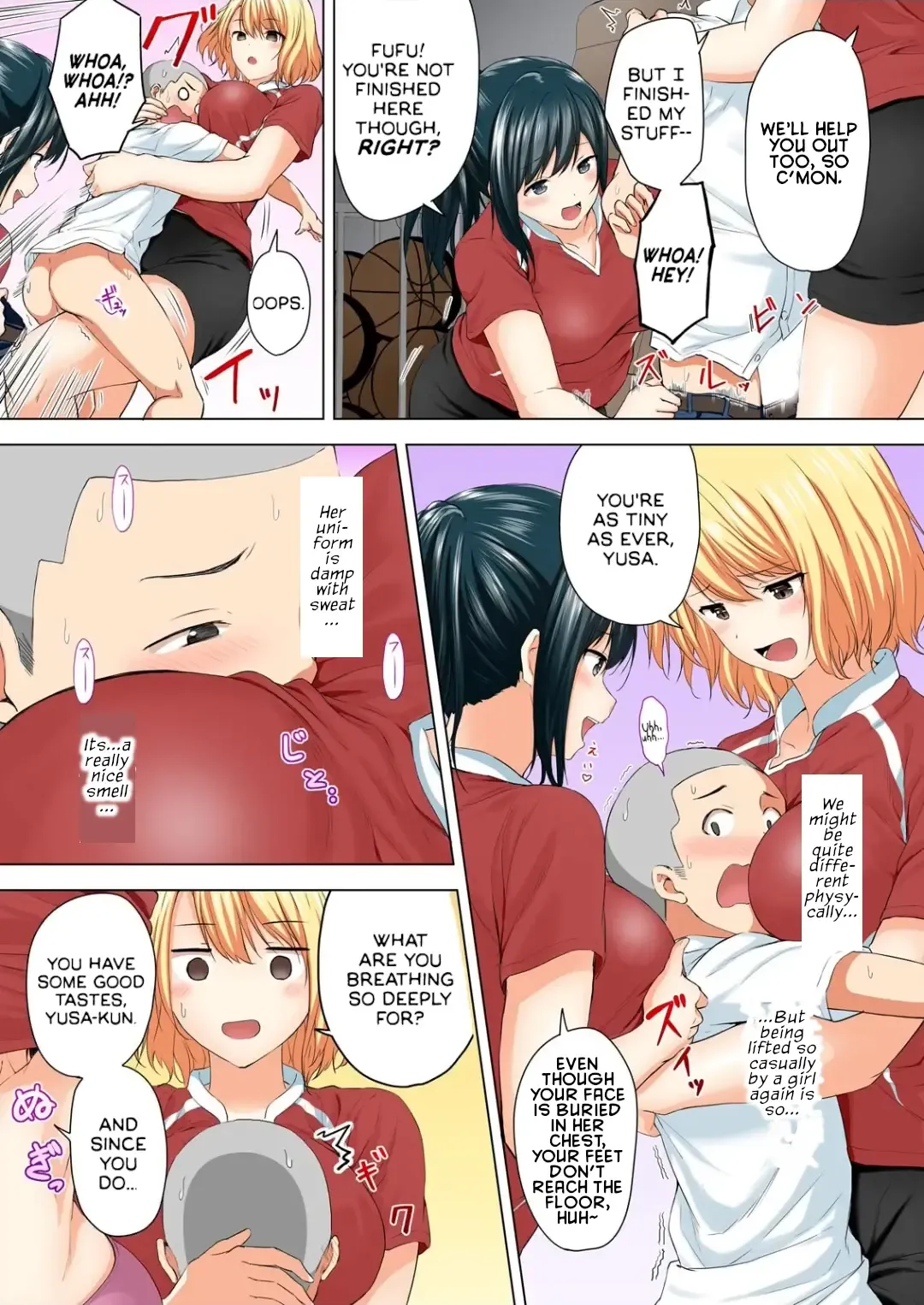 [Hachimitsu] Shinchousa 40cm, Kyou mo Omocha ni Saretemasu ~ Dekkai JK no Iinari SEX 1-2 | With a Height Difference of 40cm, I'm Being Toyed with Again Today ~ Sex Yes-Man of Huge High Shool Girls Fhentai - Page 21