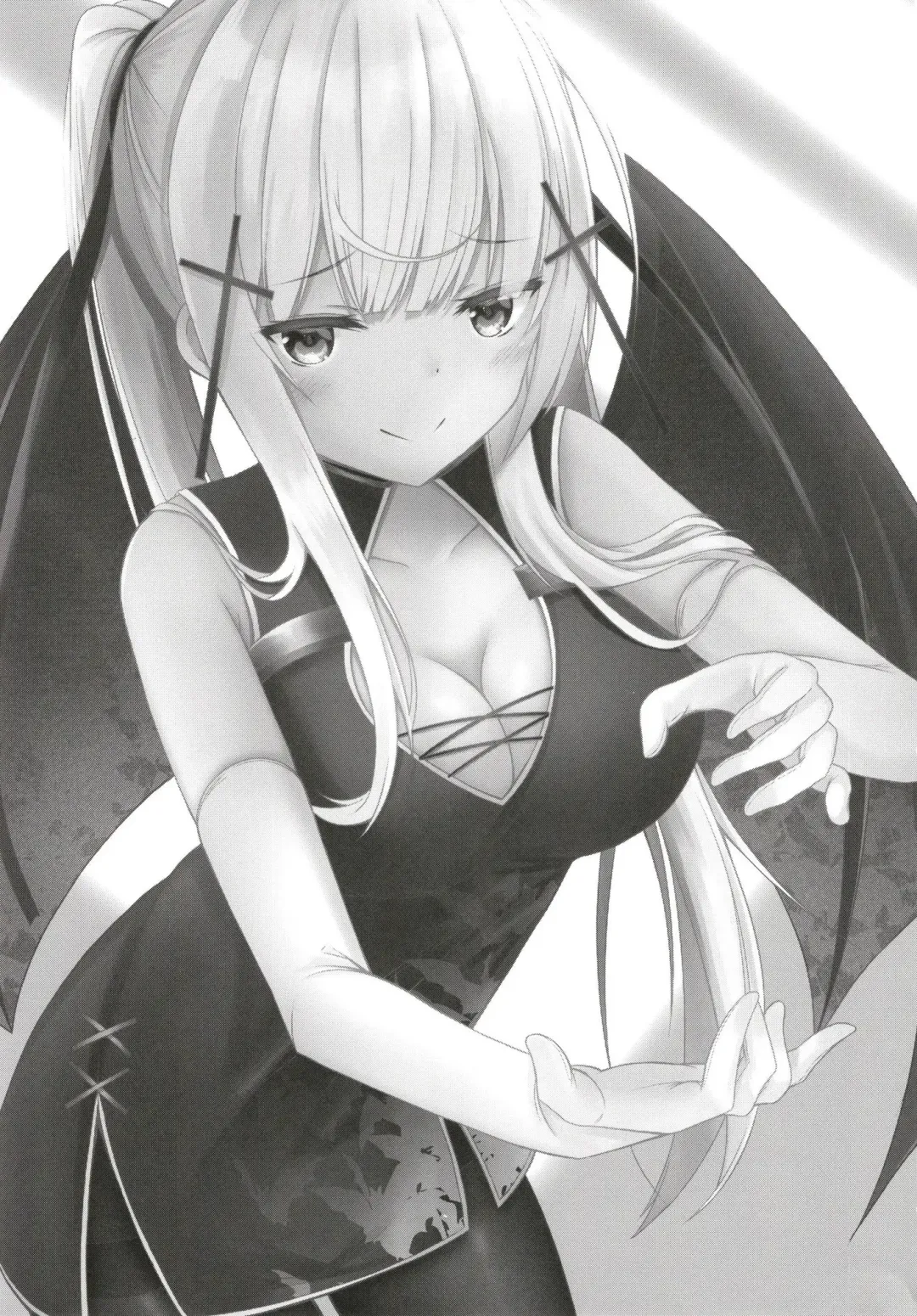 [Doyachii] Satin-chan no Tekoki Kairaku - Satin glove hand job Fhentai - Page 3