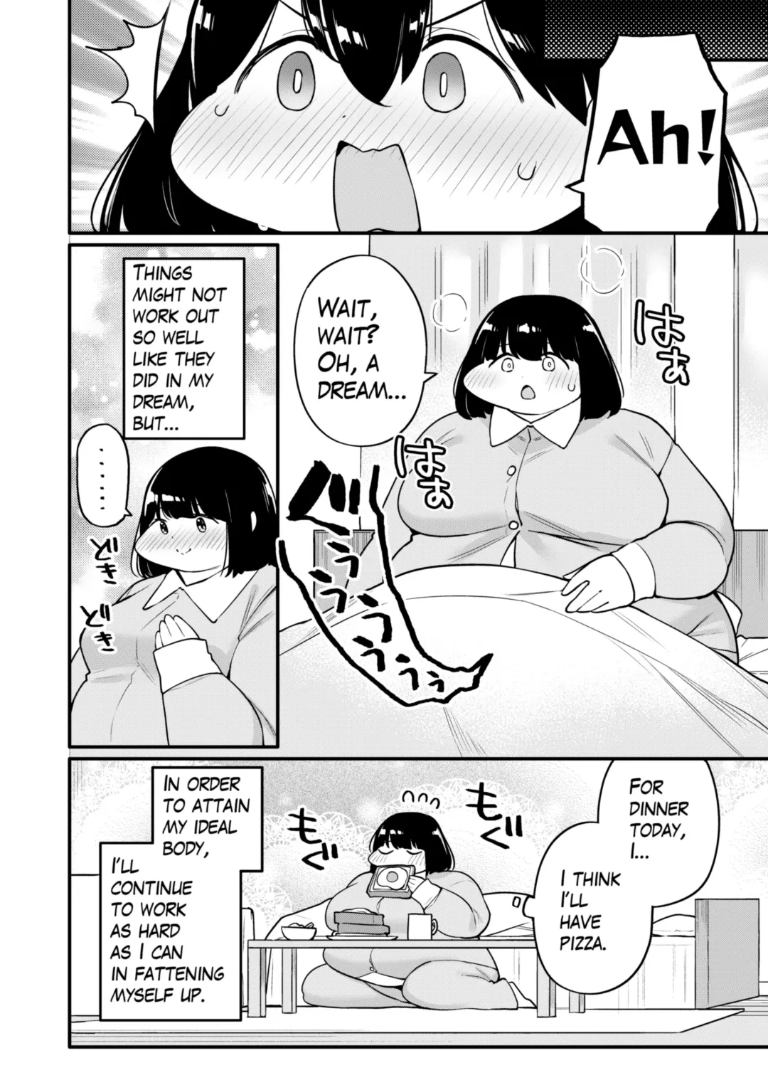 [Fusa] Ayano's Weight Gain Diary: Dream! Fhentai - Page 8