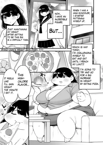Read [Fusa] Ayano's Weight Gain Diary: Dream! - Fhentai