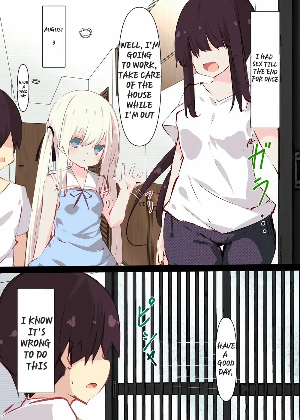 [Tabuchi] Natsuyasumi dakara Muteikou na Itoko ni Chinko Ireru Hanashi | A story about sticking your dick in a cousin who won't resist on summer vacation Fhentai - Page 58