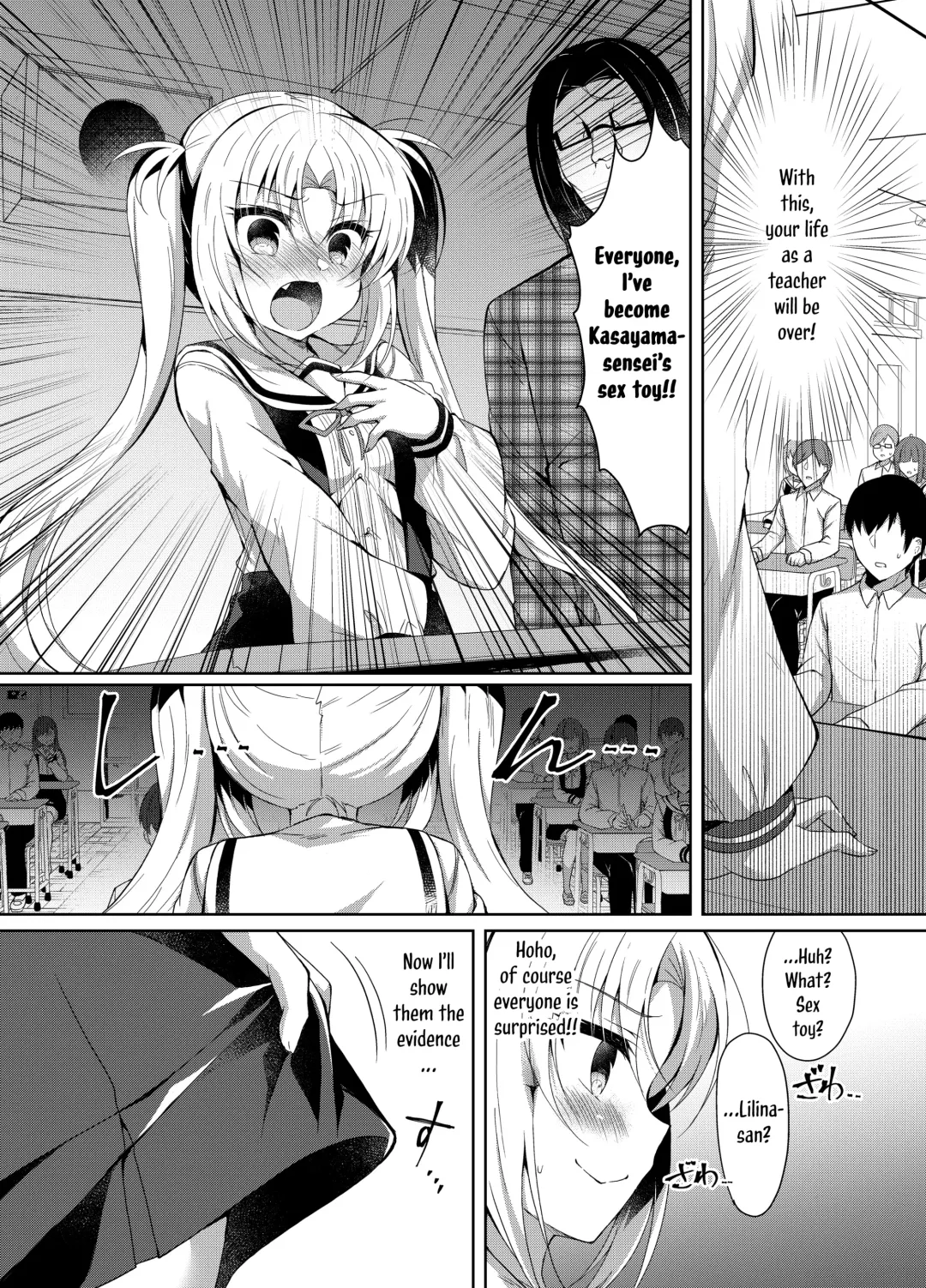 [Suzunone Rena] Namaiki Mesugaki ni Saimin Seisai ~Wakara se Kanryou~ | A Sassy Female Brat Hypnotized and Punished ~Finally Put in Her Place~ Fhentai - Page 14