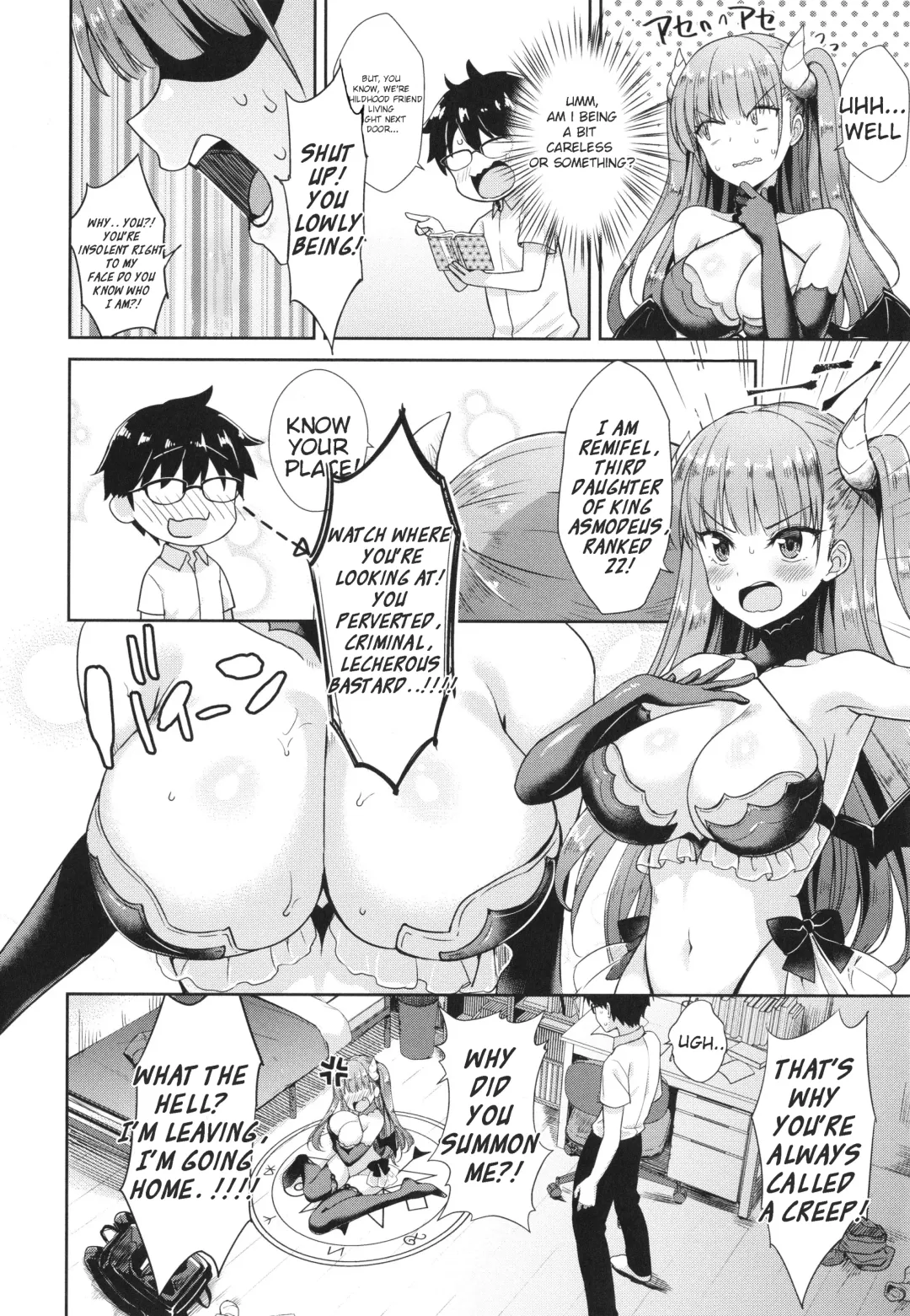 [Derauea] Tonari no Succubus-chan Sono 1 | My Neighbor Succubus-chan Part 1 Fhentai - Page 4