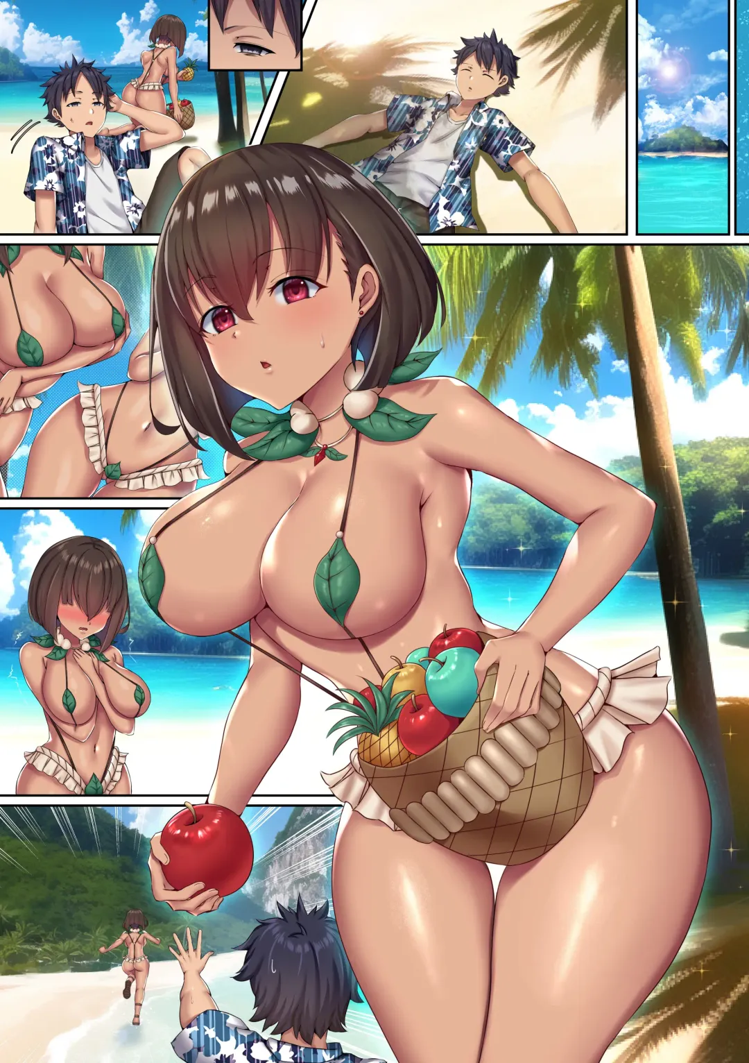 [Rindow Masaki] Mesu Shika Inai Shima ~Doutei no Boku ga Shima no Onnanoko Zenin kara Kodane o Kongan Sarete Nakadashi Sex Shimakuru~ Fhentai - Page 30