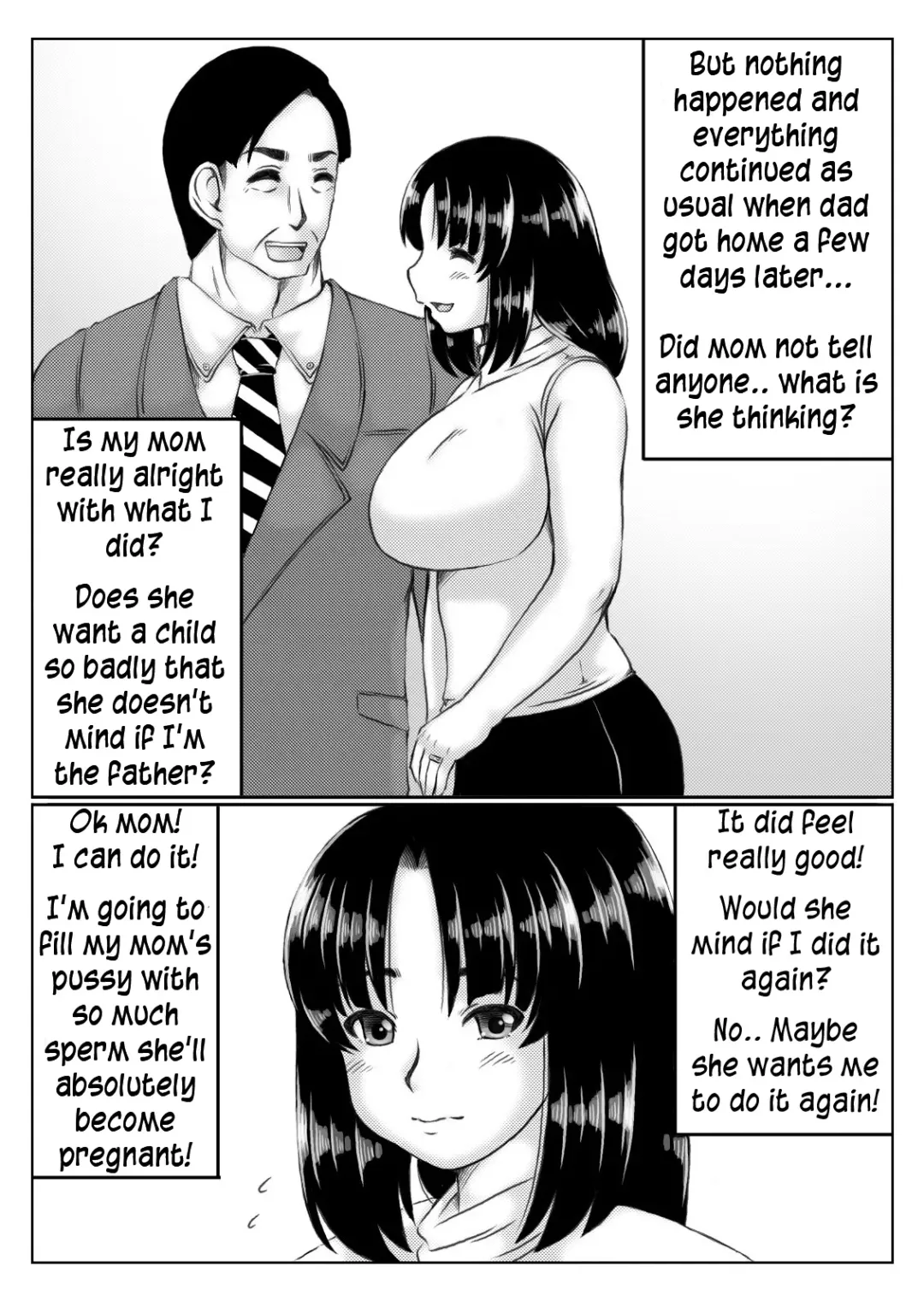 [Mankai Beesuke] My Pregnancy plan for my Mother Fhentai - Page 6