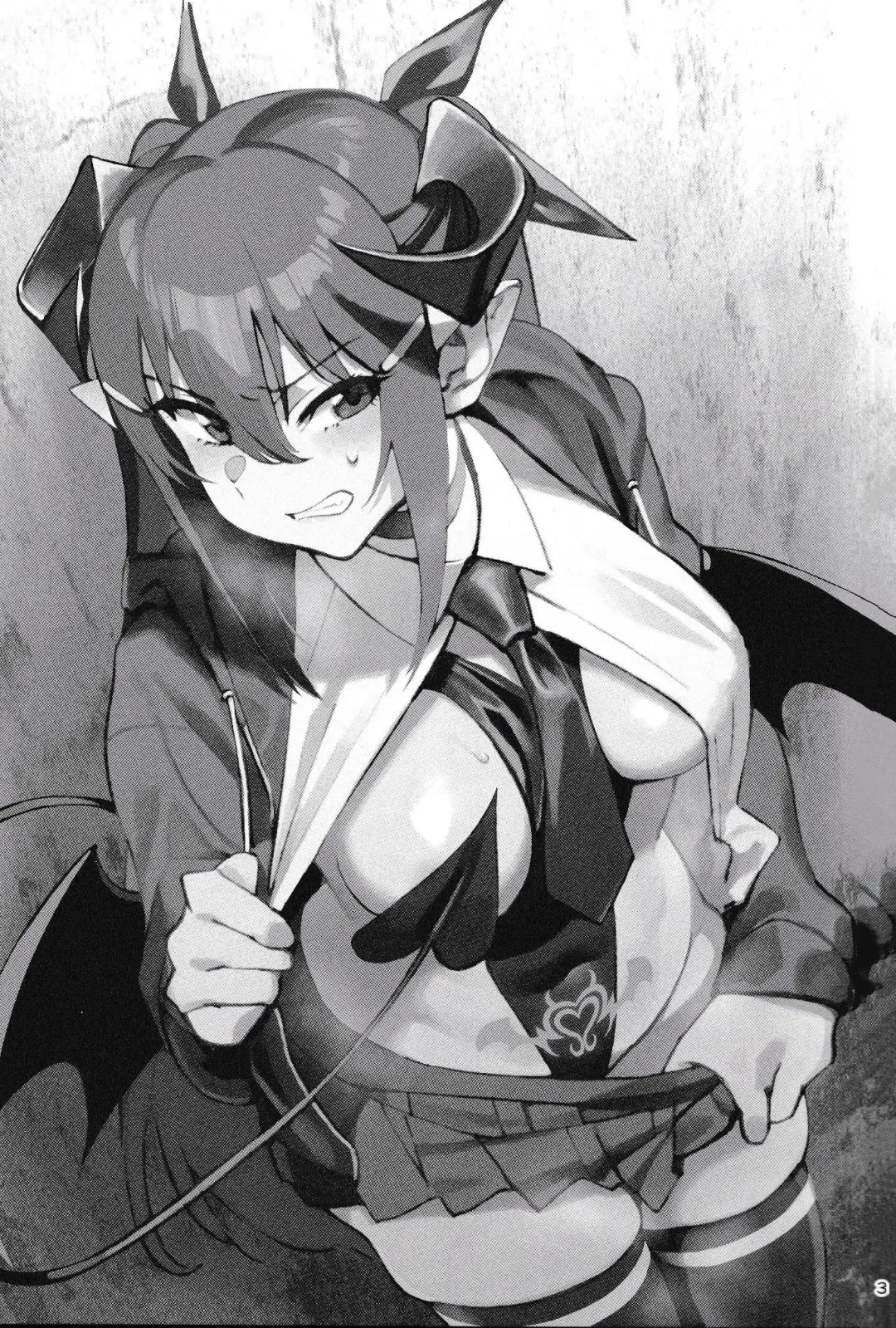 [Okita Ababa] Succubus na Osananajimi ga NTRreta Hanashi Fhentai - Page 2