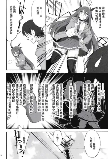 [Okita Ababa] Succubus na Osananajimi ga NTRreta Hanashi Fhentai - Page 7