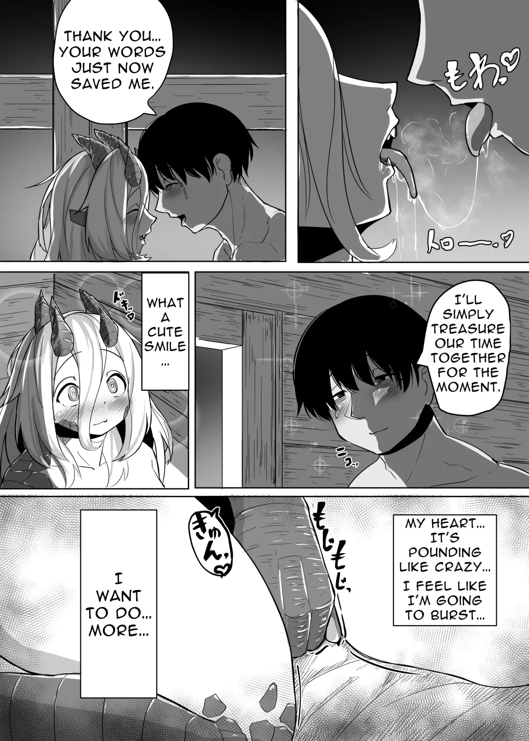 [Kyabetsuka] The Pure Love Pleasure of a Persecuted Dragon Girl and an Assassin at His Limit Fhentai - Page 47