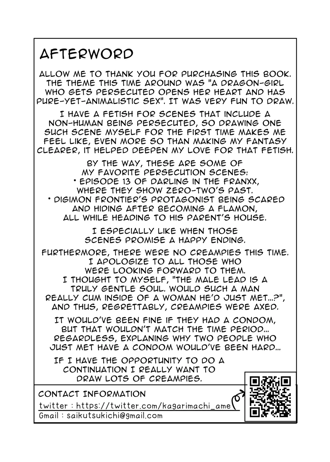 [Kyabetsuka] The Pure Love Pleasure of a Persecuted Dragon Girl and an Assassin at His Limit Fhentai - Page 78