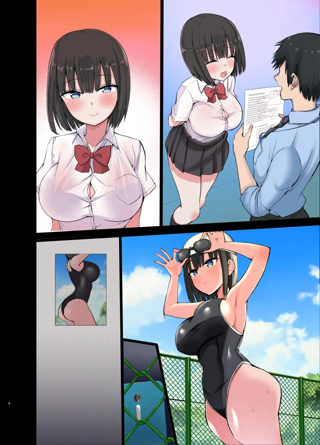 [Chilt] Bitch Gal! Sensei no BIG Chinchin Daaisuki | Slutty Gals! ~We Luv Your BIG Dick~ Fhentai - Page 50