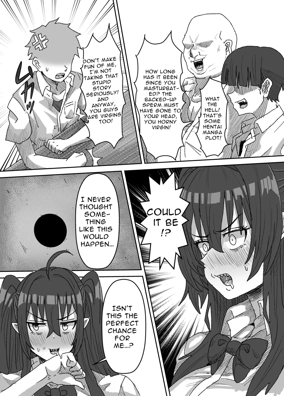 [Seema] In kyasakyubasu ~Inma to Ijigen ni Tsunagaru Ana~ | Gloomy Succubus ~glory hole connected to another dimension~ Fhentai - Page 10