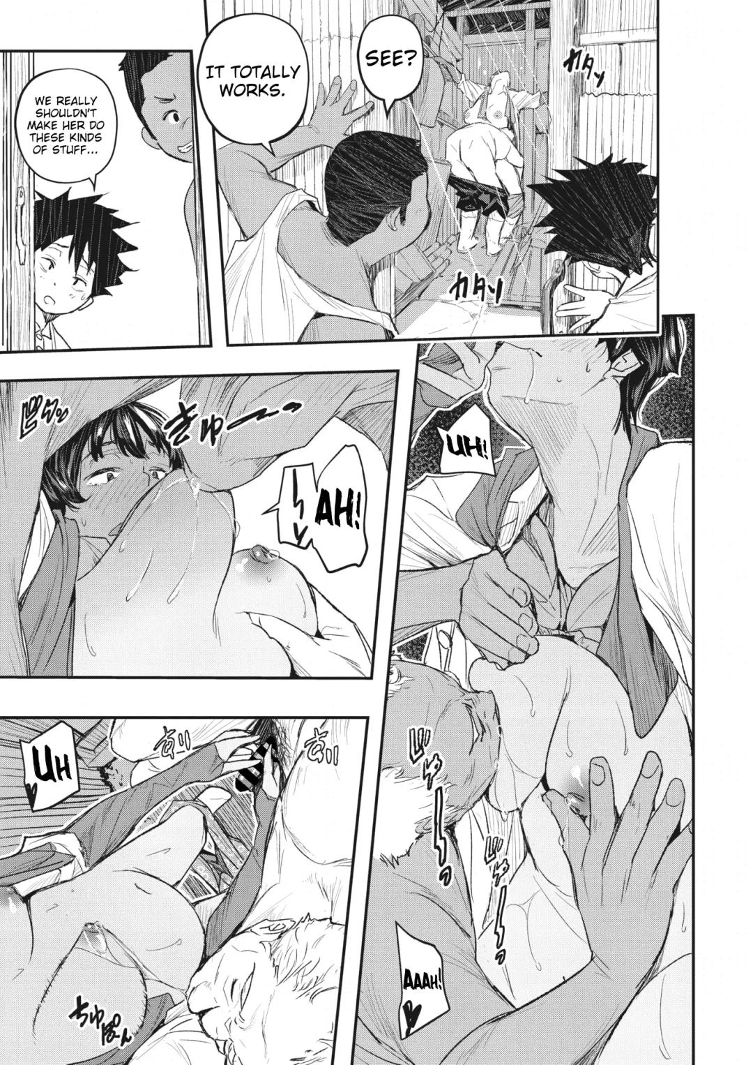 [Sakomae Aichi] Muishiki no Natsu | Unconscious Summer Fhentai - Page 11