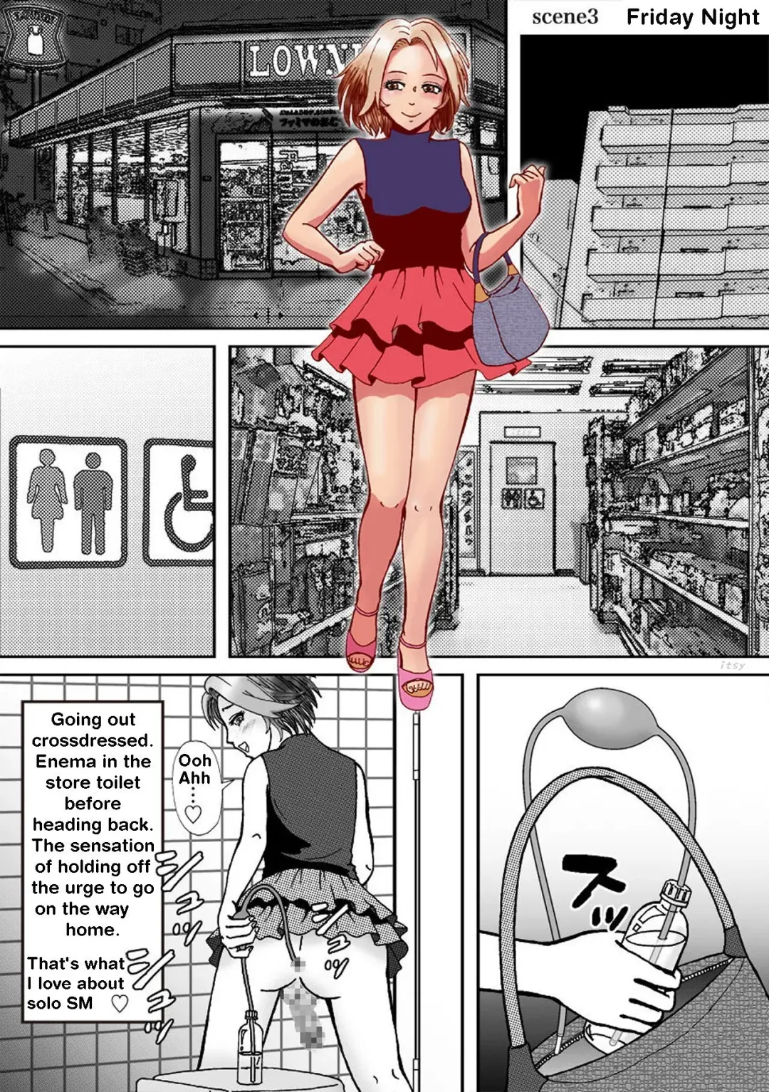 Ninki Josouko Blogger ga Rachirarete Shoufu Nisareta Ken | The abduction and revelation of a crossdress blogger Fhentai - Page 17