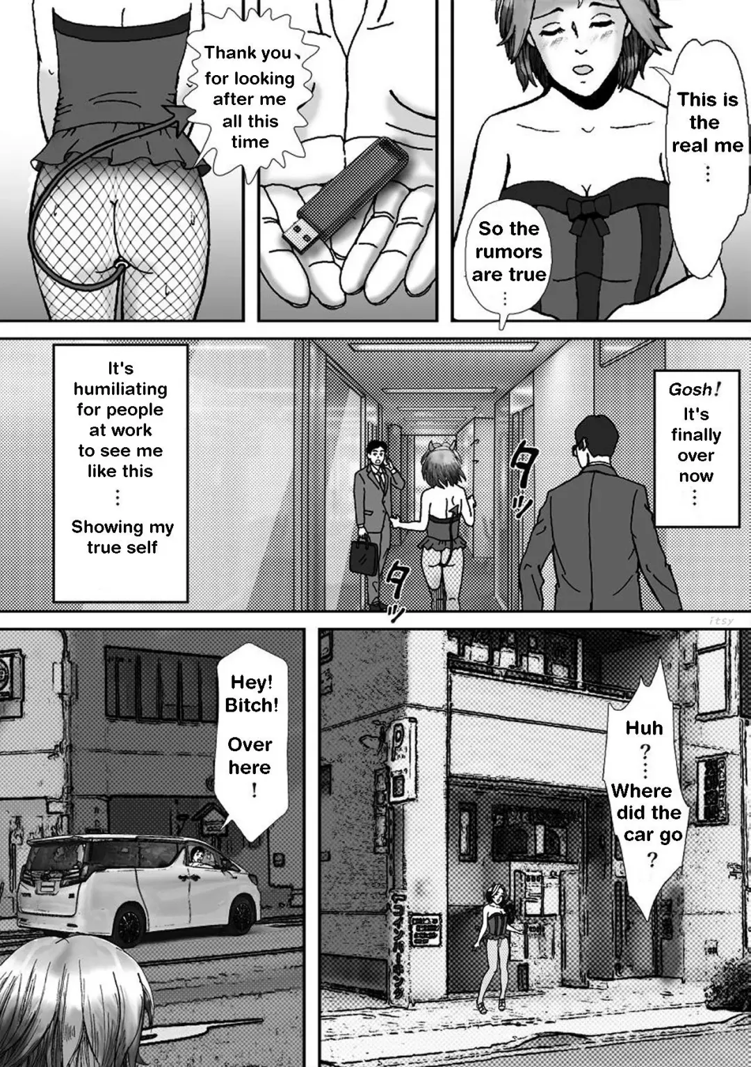 Ninki Josouko Blogger ga Rachirarete Shoufu Nisareta Ken | The abduction and revelation of a crossdress blogger Fhentai - Page 51