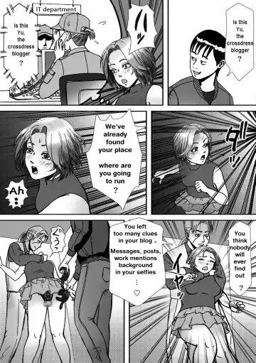 Ninki Josouko Blogger ga Rachirarete Shoufu Nisareta Ken | The abduction and revelation of a crossdress blogger Fhentai - Page 21